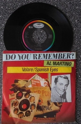 Al Martino - volare & Spanish eyes (vanaf € 3,00), Ophalen of Verzenden, Zo goed als nieuw, 7 inch, Pop
