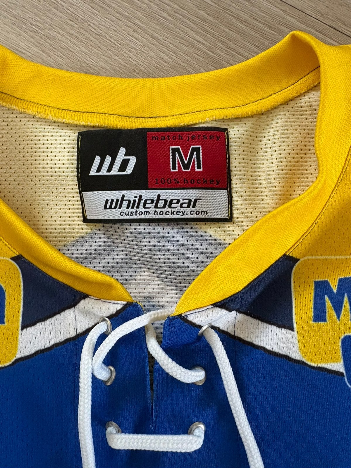 Tilburg Trappers ijshockeyshirt | Whitebear | Maat M, Ophalen of Verzenden, Gebruikt, Kleding