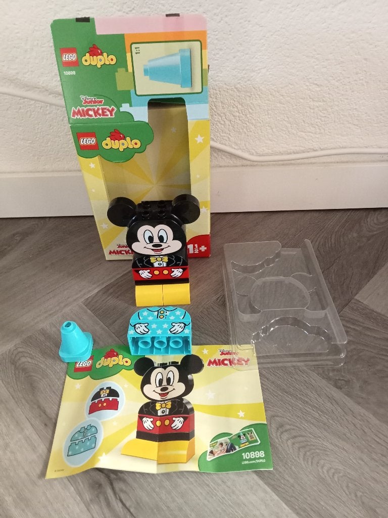 Lego Duplo Disney Junior Mickey 10898 My First Mickey Build, Compleet, Ophalen of Verzenden, Zo goed als nieuw, Complete set