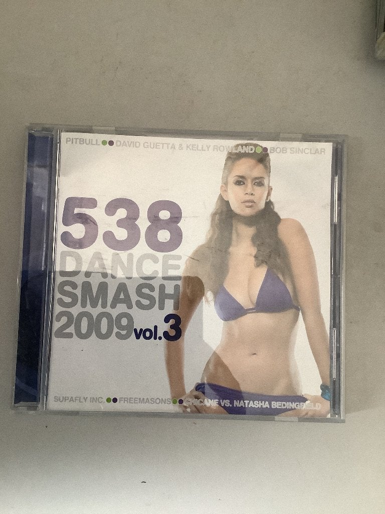 538 dance smash hits 2009 vol 3, Cd's en Dvd's, Ophalen of Verzenden, Zo goed als nieuw, Dance Populair