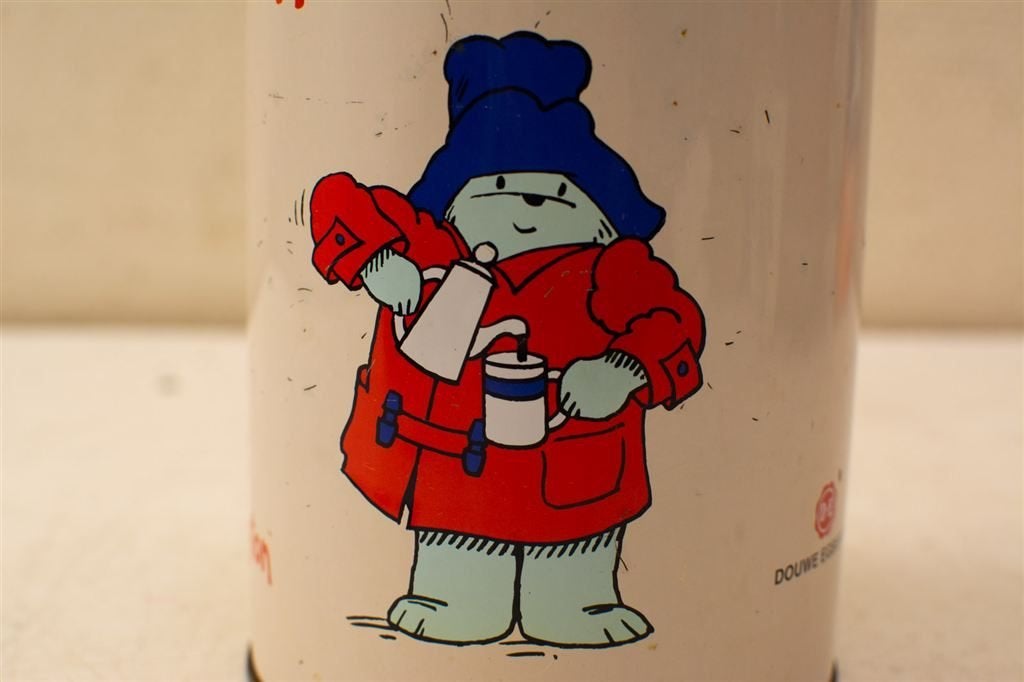 Douwe Egberts Paddington Beschuitblik 39423, Verzamelen, Blikken, Ophalen of Verzenden, Gebruikt, Koek(jes), Douwe Egberts