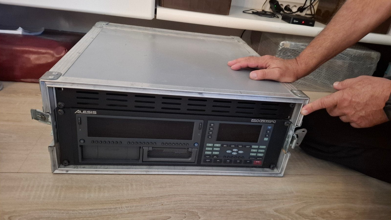 Alesis ADAT HD24 digitale recorder in flightcase, Ophalen, Gebruikt, Overige merken