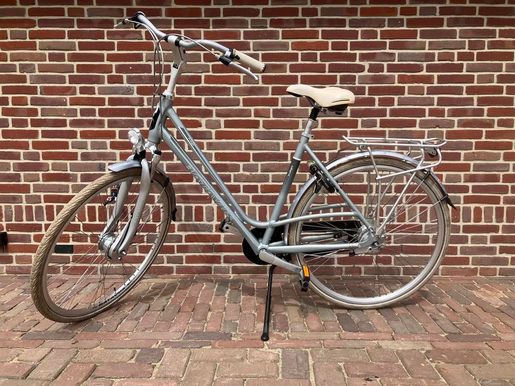 Batavus Fuego damesfiets, framemaat 53, 28 inch, 7 versn., Ophalen, Versnellingen, Batavus, Trommelrem