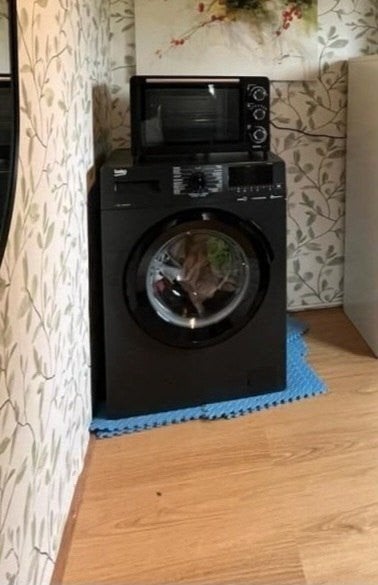 Beko wasmachine antraciet zwart 1-7 kg steamcure pro smart, Witgoed en Apparatuur, Ophalen of Verzenden, 1200 tot 1600 toeren