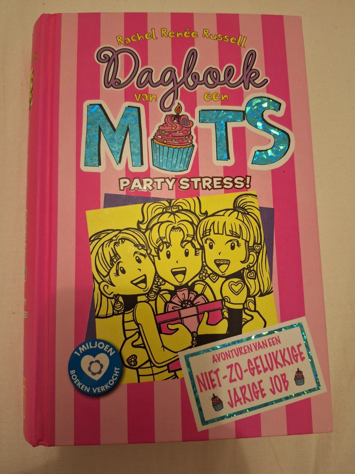 Dagboek van een muts: Partystress!, Ophalen of Verzenden, Zo goed als nieuw, Rachel Renée Russell