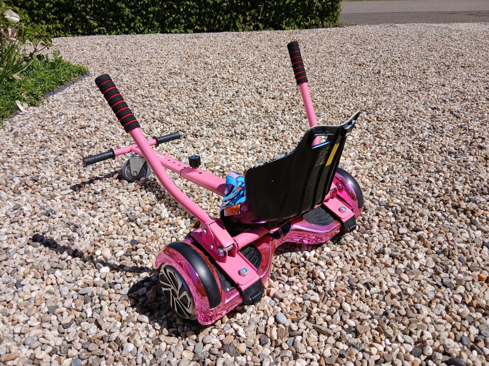 Roze Hoverboard met Zitje - Zo goed als nieuw, Ophalen of Verzenden, Zo goed als nieuw