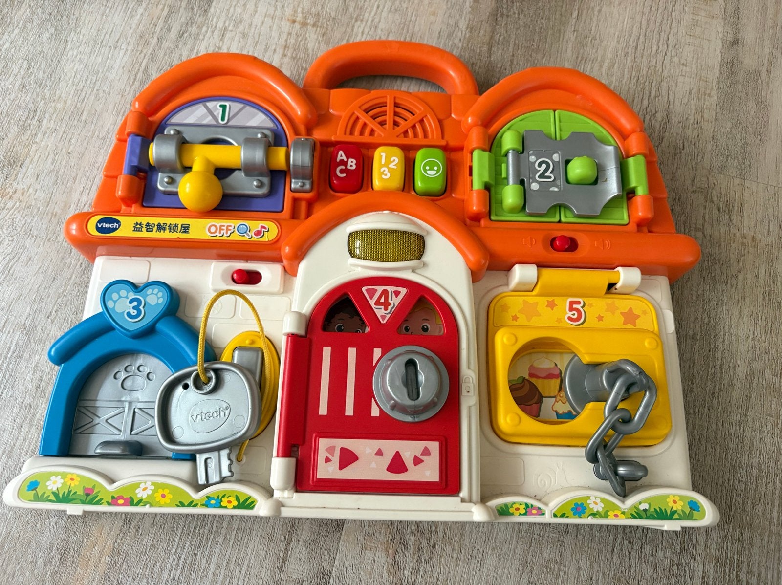 VTech Speelhuisje, Fisher-Price Draaiwiel & Babygym, Ophalen, Gebruikt, Overige typen, Met licht
