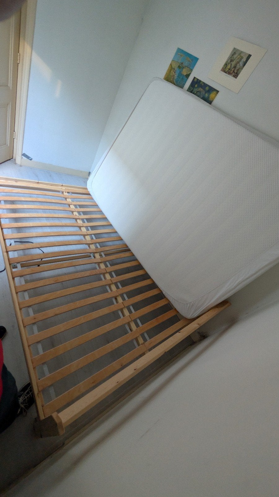 Bed frame & Bed base, Ophalen, Zo goed als nieuw, Tweepersoons, 140 cm