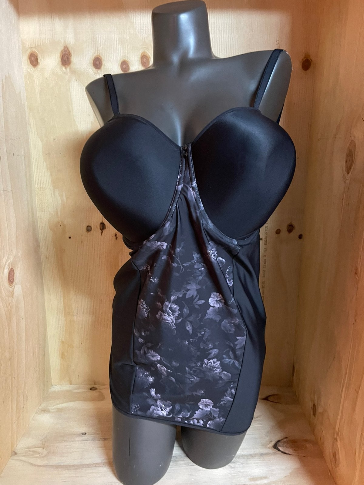 Freya bh onderjurk maar eu 80gg  ( uk 36gg )kan strapless, Verzenden, Zwart, Overige typen