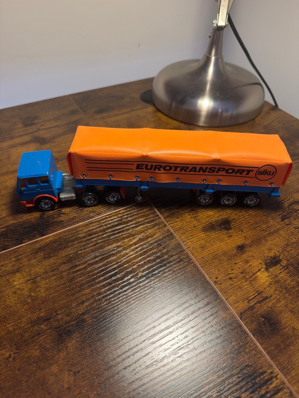 Siku 3412 Eurotransport Sattelzug – Vintage vrachtwagen, Ophalen of Verzenden, Zo goed als nieuw
