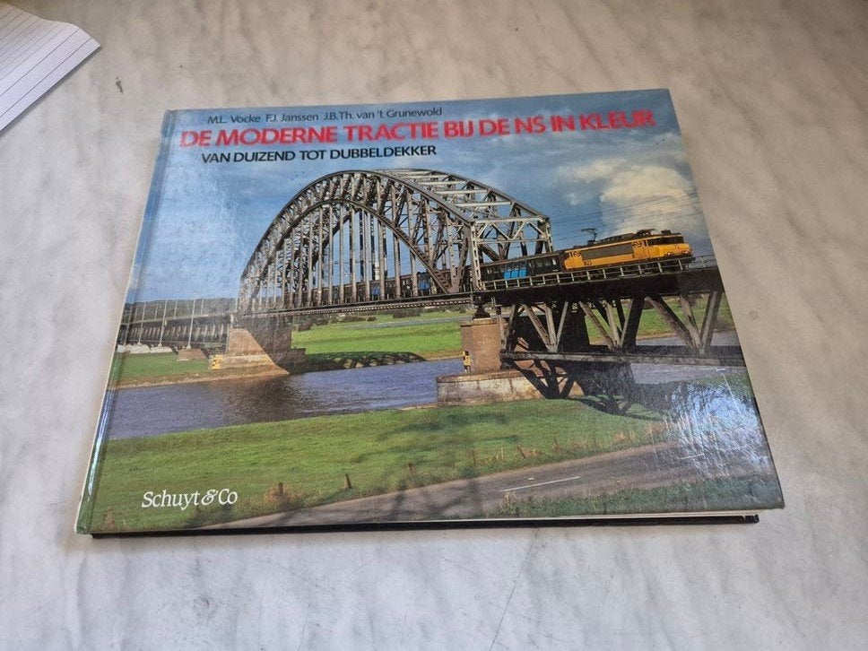 De Moderne Tractie bij de NS in Kleur, Ophalen of Verzenden, Zo goed als nieuw, Overige onderwerpen, M. Wiebe, F. Jansen, J.B. Th. van 't Grunewold
