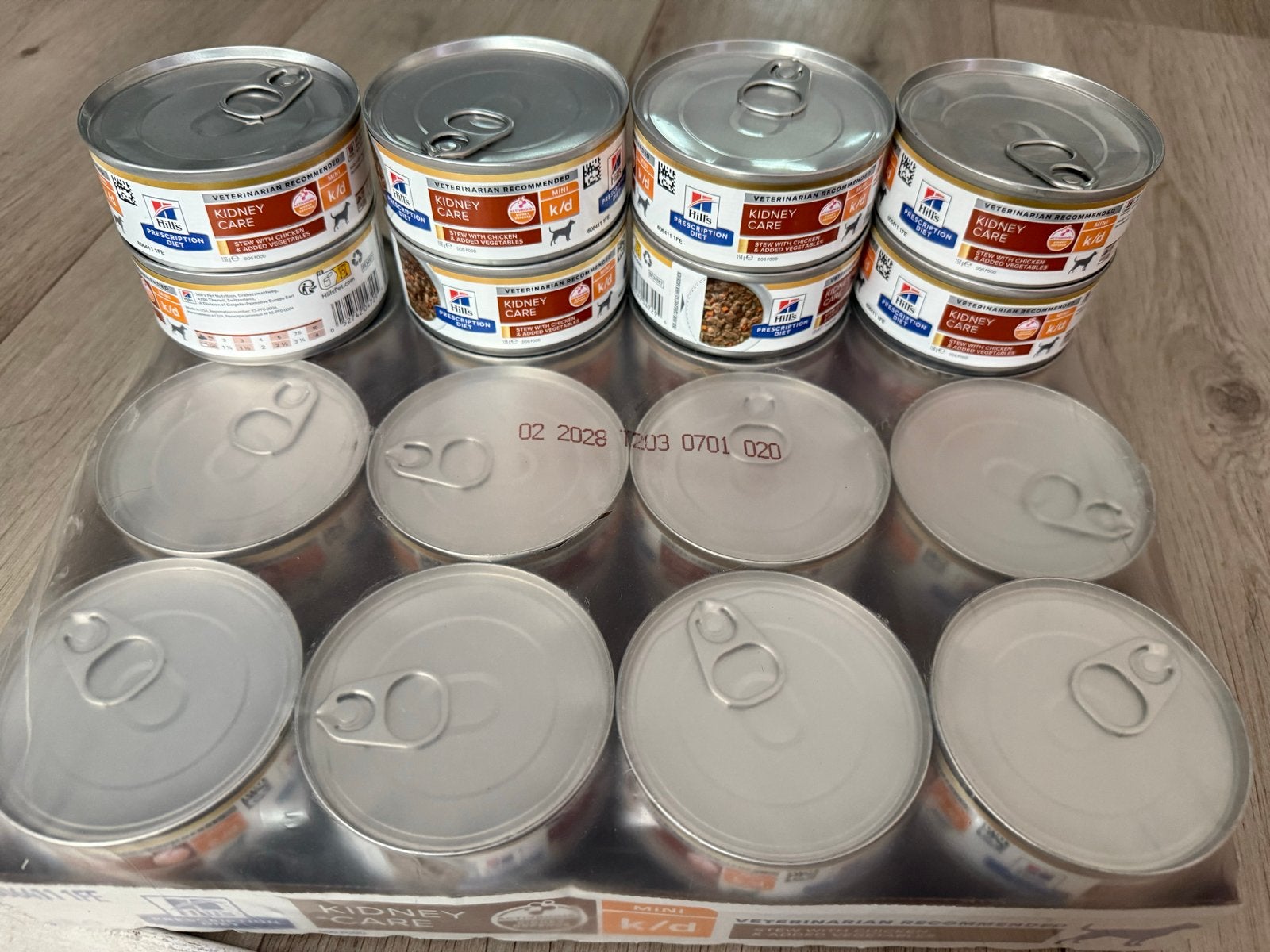 30 blikjes van 156 gram Hill's Kidney Care/diet voor hond, Dieren en Toebehoren, Dierenvoeding, Ophalen of Verzenden, Hond