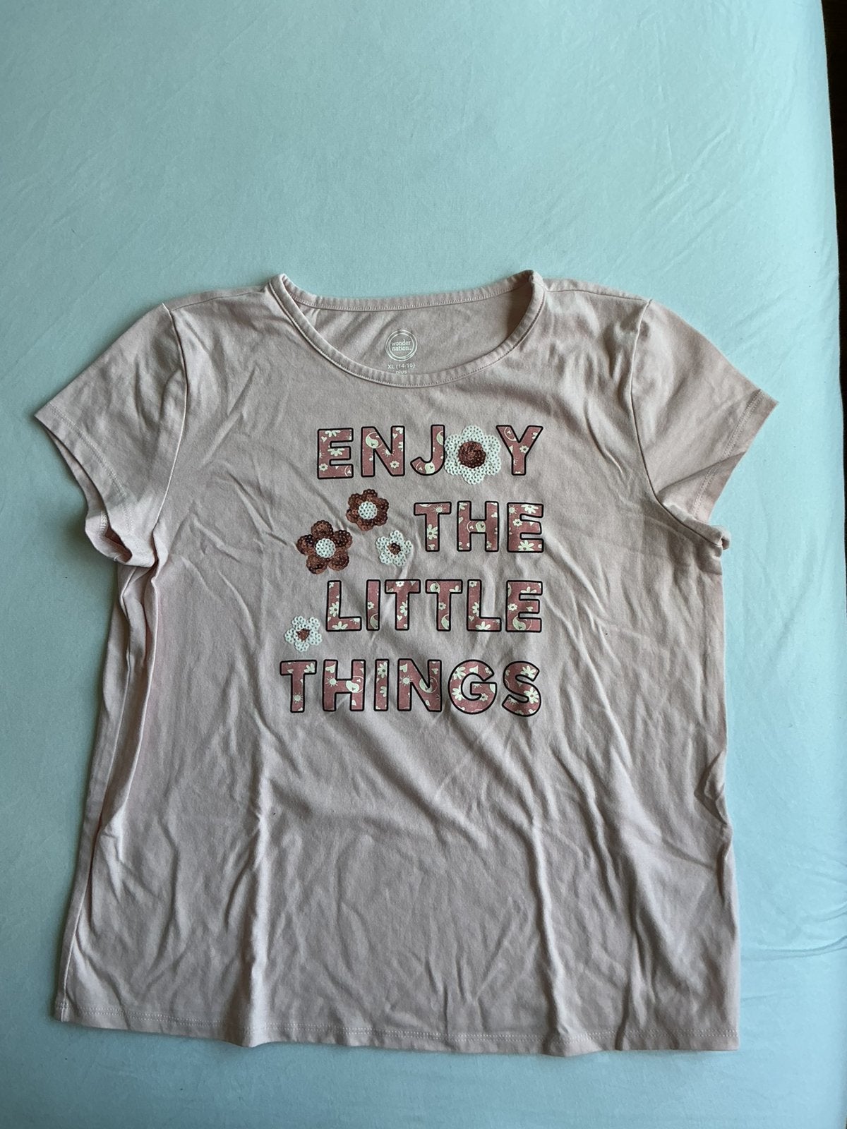 T shirt uit amerika, Kinderen en Baby's, Kinderkleding | Maat 164, Ophalen, Zo goed als nieuw, Meisje, Shirt of Longsleeve