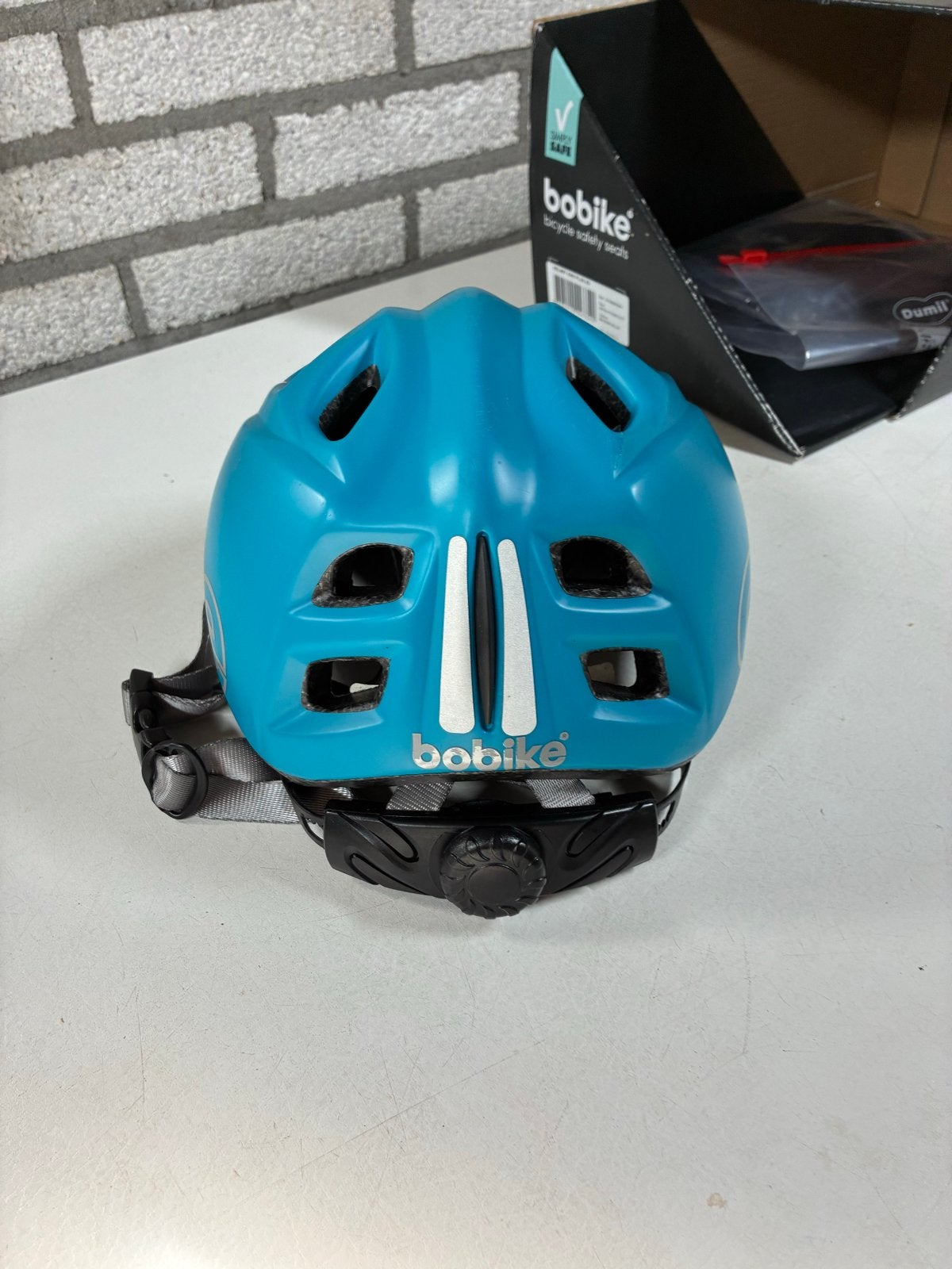 Bobike One Plus XS Kinder-fietshelm - Bahama Blue, Fietsen en Brommers, Ophalen of Verzenden, Zo goed als nieuw, XS, Jongen of Meisje