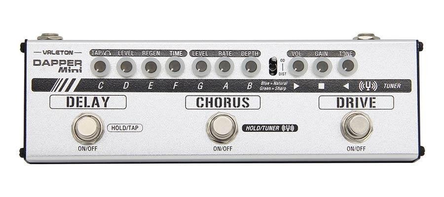 Valeton Dapper Mini multi-effectpedaal, ., Chorus, Nieuw, Ophalen of Verzenden