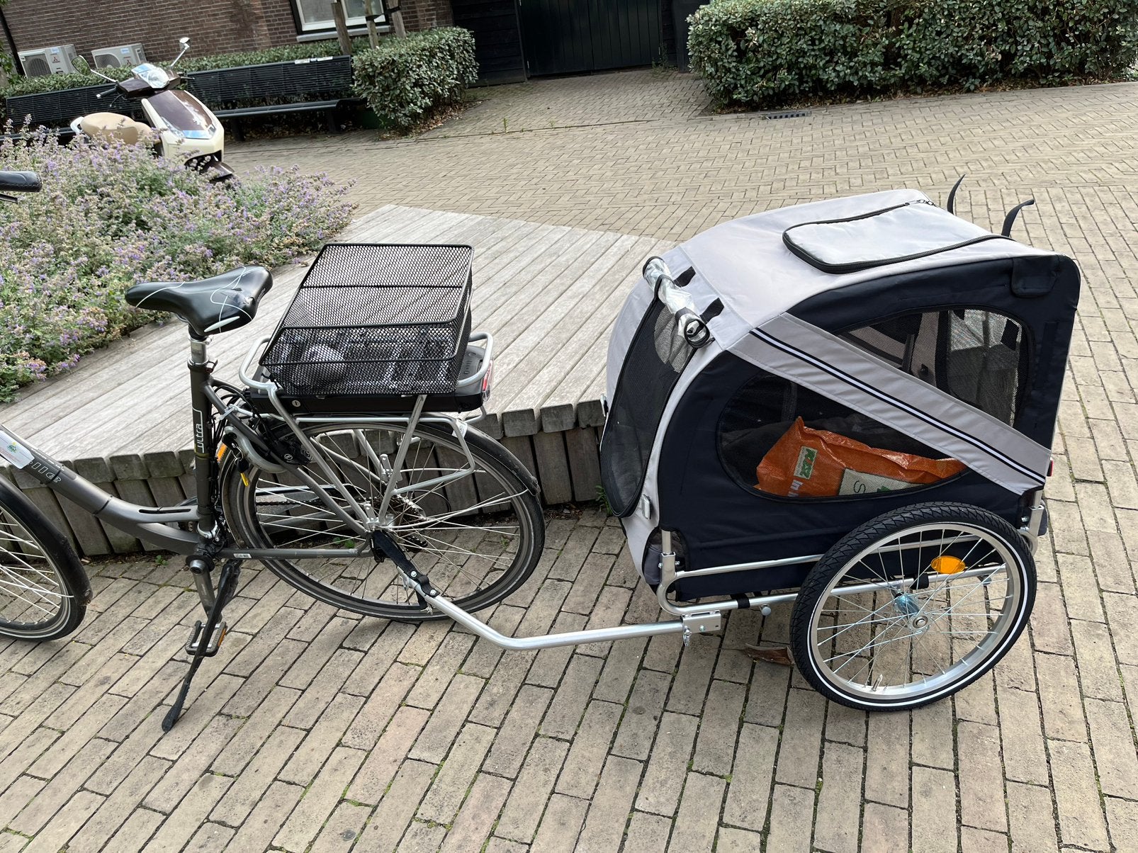 Adori Fietskar, Ophalen, Opvouwbaar, 20 tot 40 kg, Zo goed als nieuw