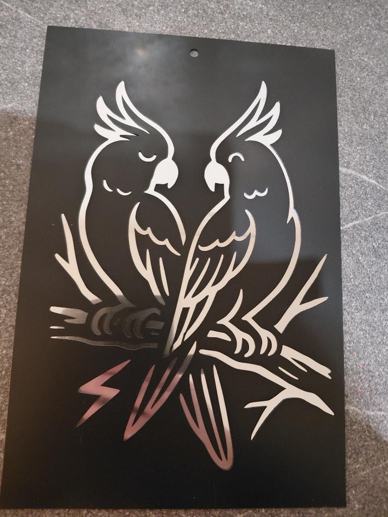 Vogels voor aan de muur, Meerdere dieren