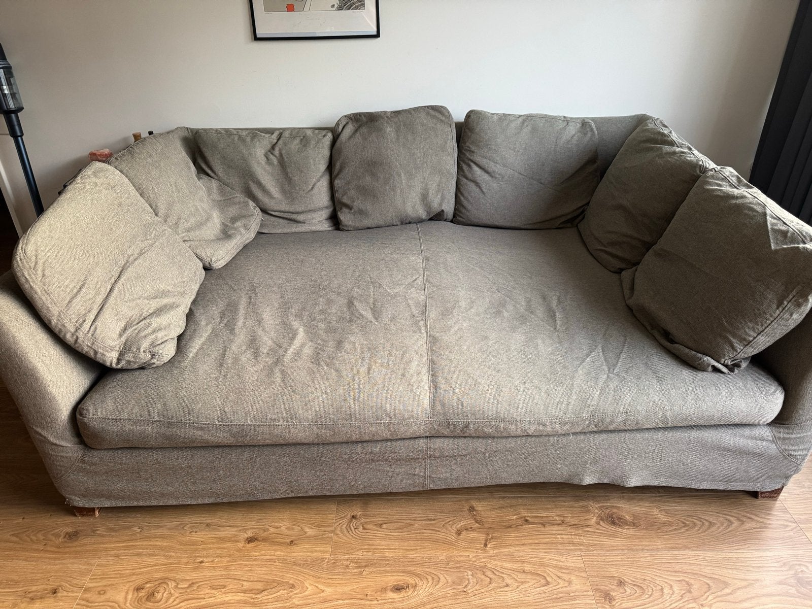 Linteloo bank 200x150 - Hoezen wasbaar, Huis en Inrichting, Ophalen, Gebruikt, 100 tot 125 cm, Hoekbank