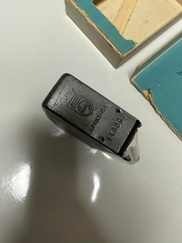 Philips bi-jou knijpkat 2.5 volt knijpkat lampje, Ophalen of Verzenden