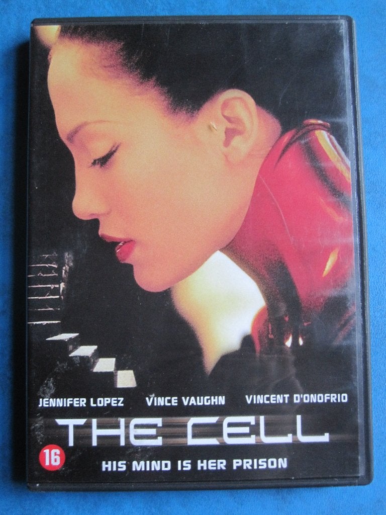 The Cell (2000), Cd's en Dvd's, Dvd's | Thrillers en Misdaad, Zo goed als nieuw, Actiethriller, Vanaf 16 jaar, Ophalen of Verzenden