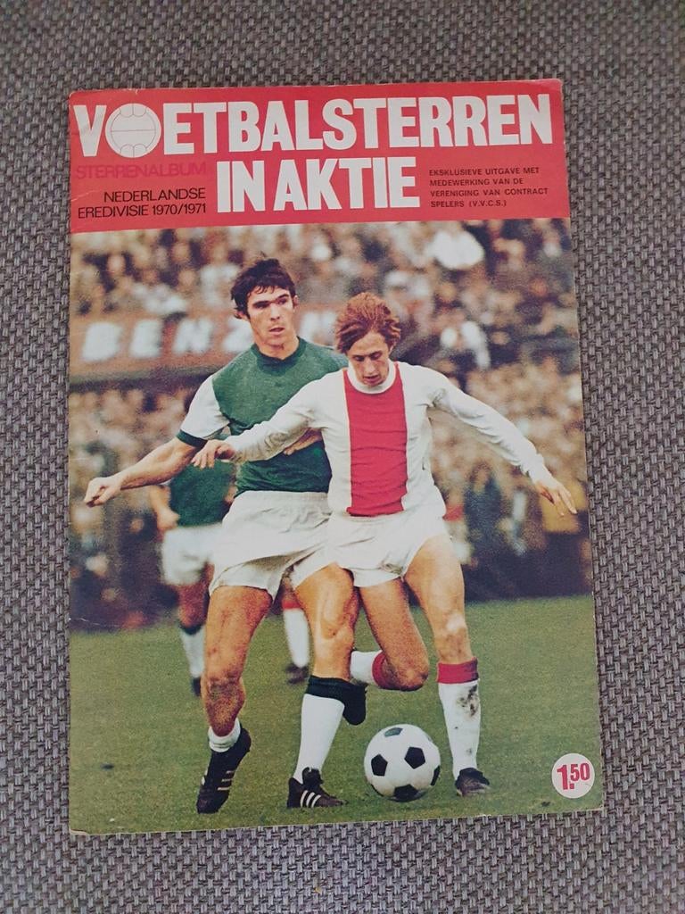 Compleet vanderhout voetbalsterren 70/71 album, Verzamelen, Sportartikelen en Voetbal, Ophalen of Verzenden, Zo goed als nieuw