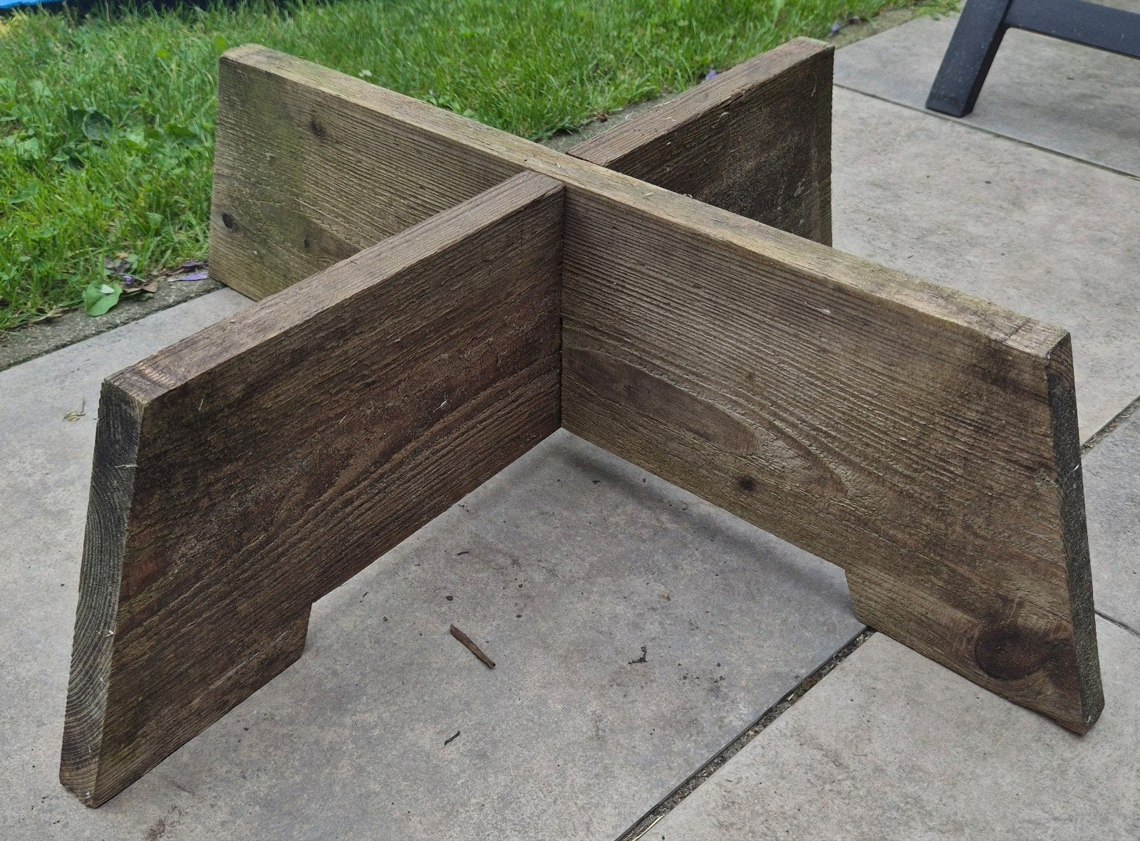 Verhoger voor regenton (59 cm breed), Tuin en Terras, Regentonnen, 150 liter of meer, Ophalen, Gebruikt, Hout
