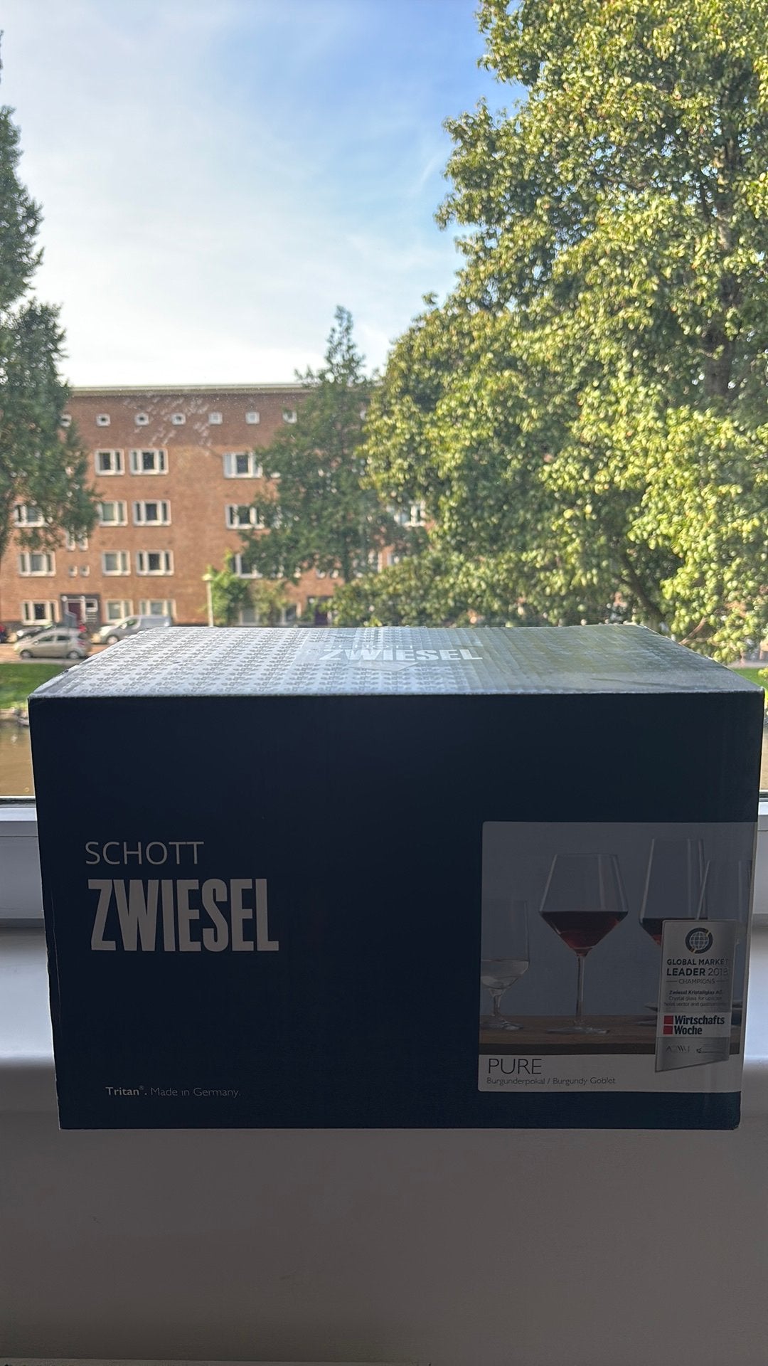 Schott zwiesel burgundy global wijnglazen, Ophalen, Nieuw, Overige typen