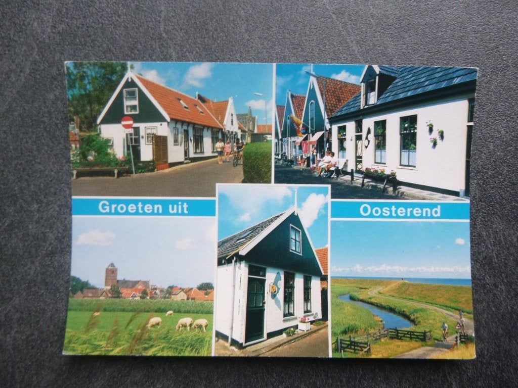 Texel, Oosterend, panorama, Verzenden, 1980 tot heden, Gelopen, Waddeneilanden