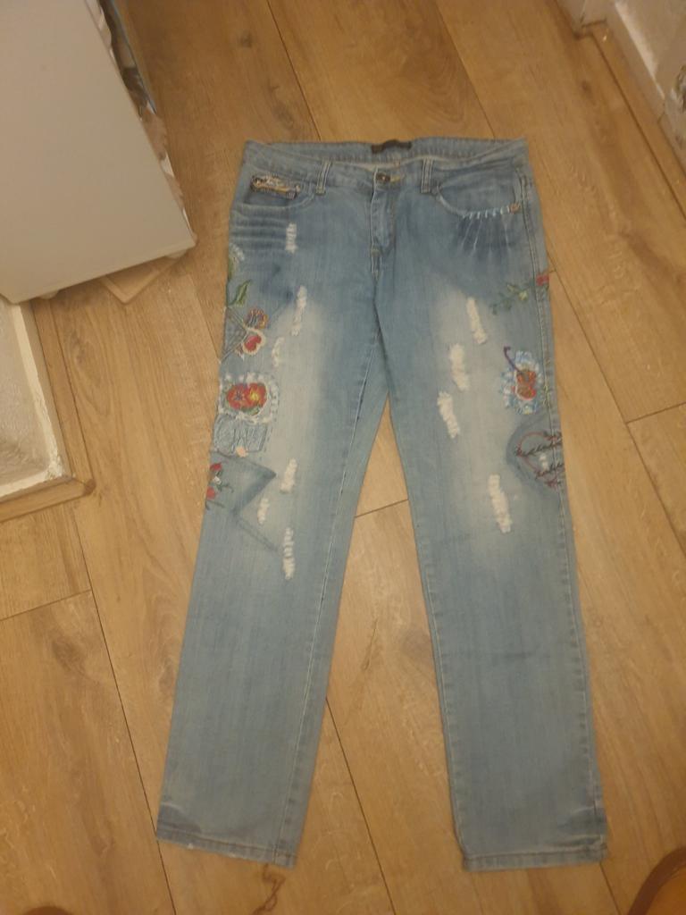 Juju Christine Broek - Maat 29, Blauw, Juju Christine, Ophalen of Verzenden, W28 - W29 (confectie 36)