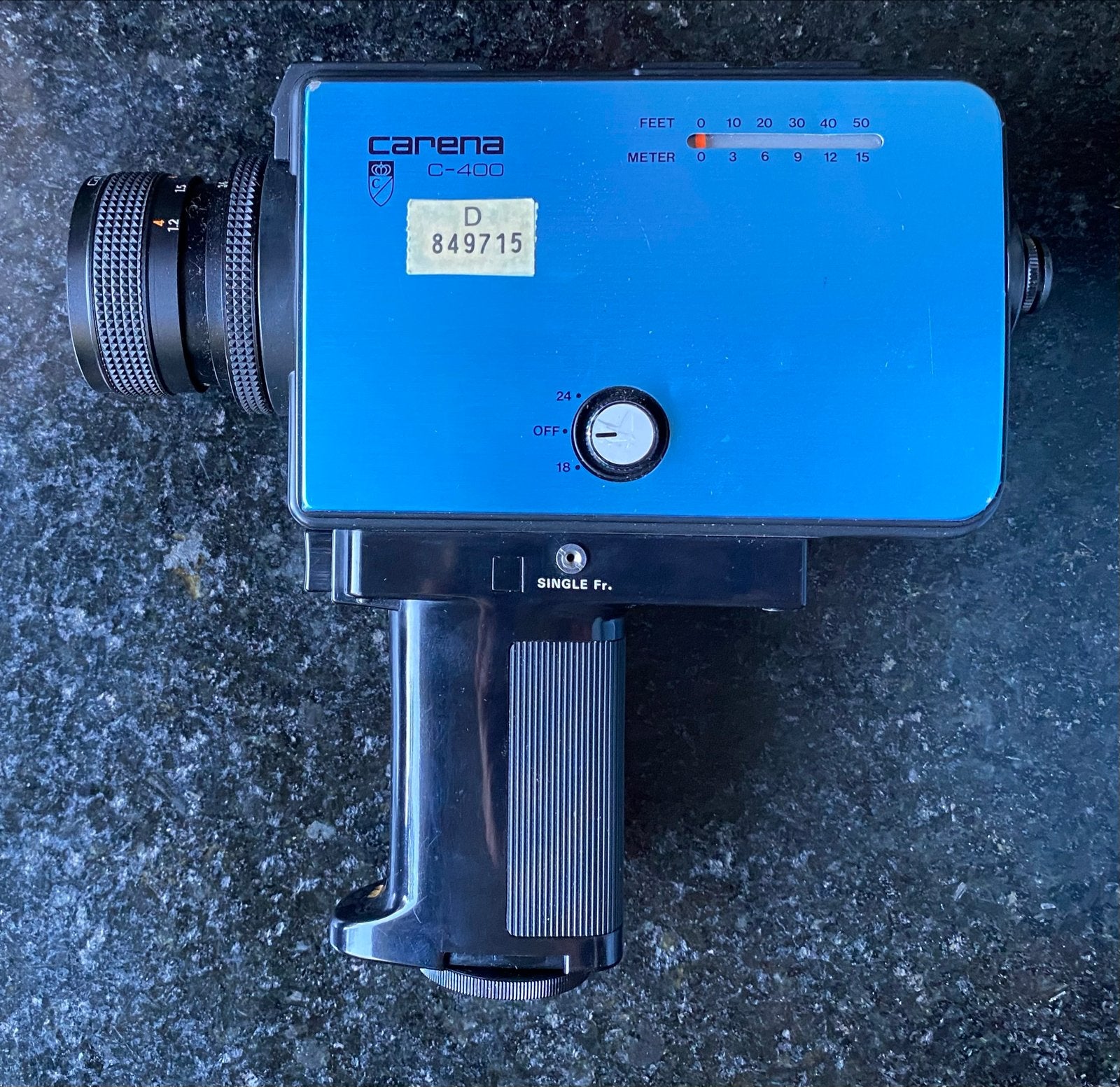 Carena Video 8 Camera - Vintage Filmcamera, Ophalen of Verzenden, 8mm, Camera