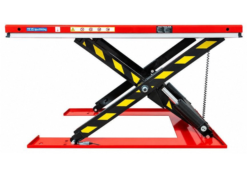 Elektro-hydraulische schaarheftafel oprijplaat 2000 kg 230V, Ophalen, Nieuw