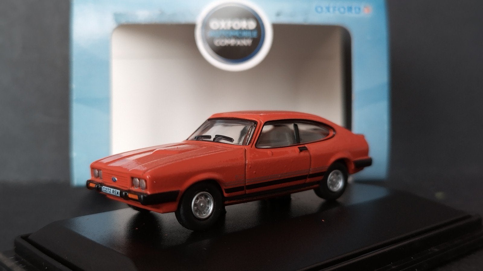 Ford Capri Mk3 Sebring Red 1:76 Oxford Diecast Pol, Auto, Verzenden, ., Nieuw