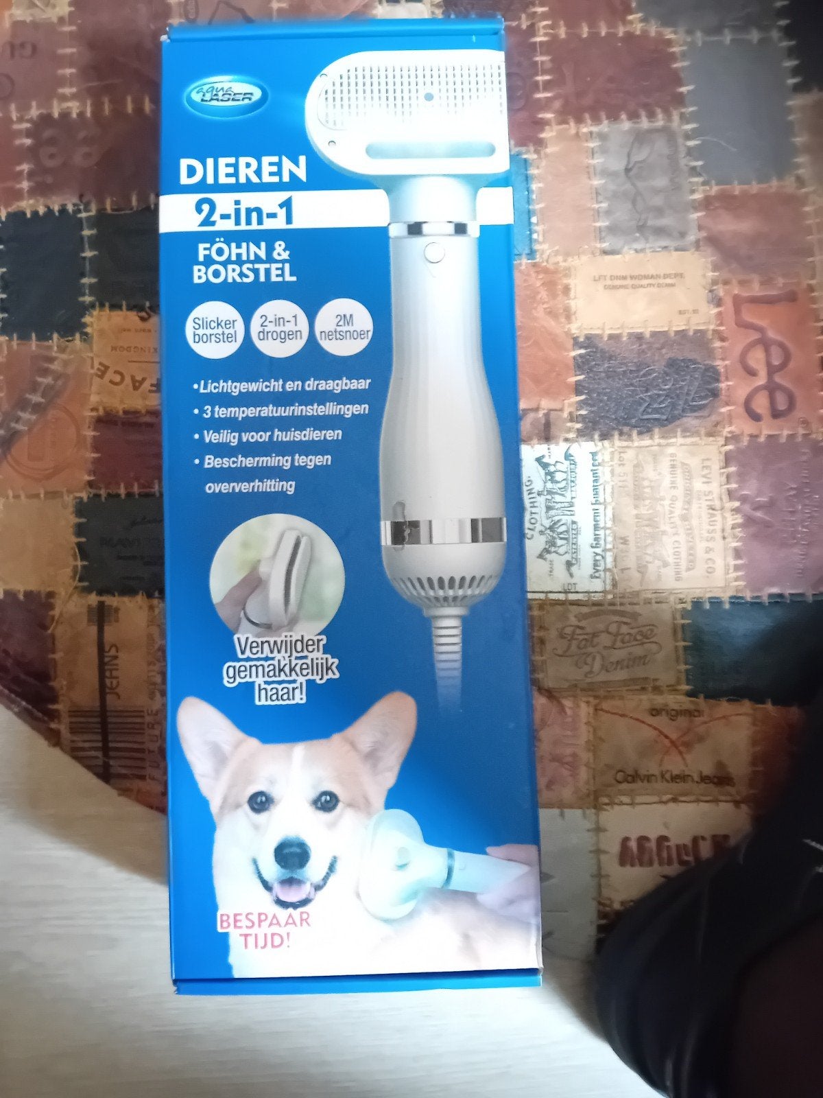 hondenkam en honden fohn, Dieren en Toebehoren, Ophalen of Verzenden