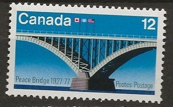 Canada 1, brug voor vadeko, Verzenden, Gestempeld, Noord-Amerika