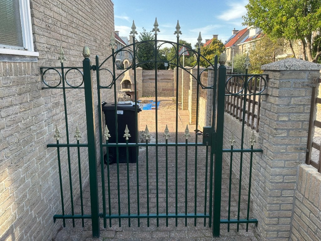 Tuinhek, Tuin en Terras, Ophalen, Met poort, Gebruikt, Tuinhek