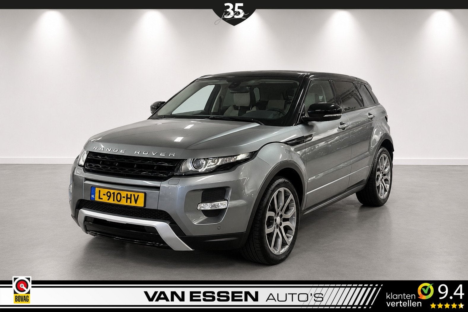 Land Rover Range Rover Evoque 2.0 Si 4WD Prestige VAKANTIE D, Automaat, Euro 5, 4 cilinders, Bedrijf