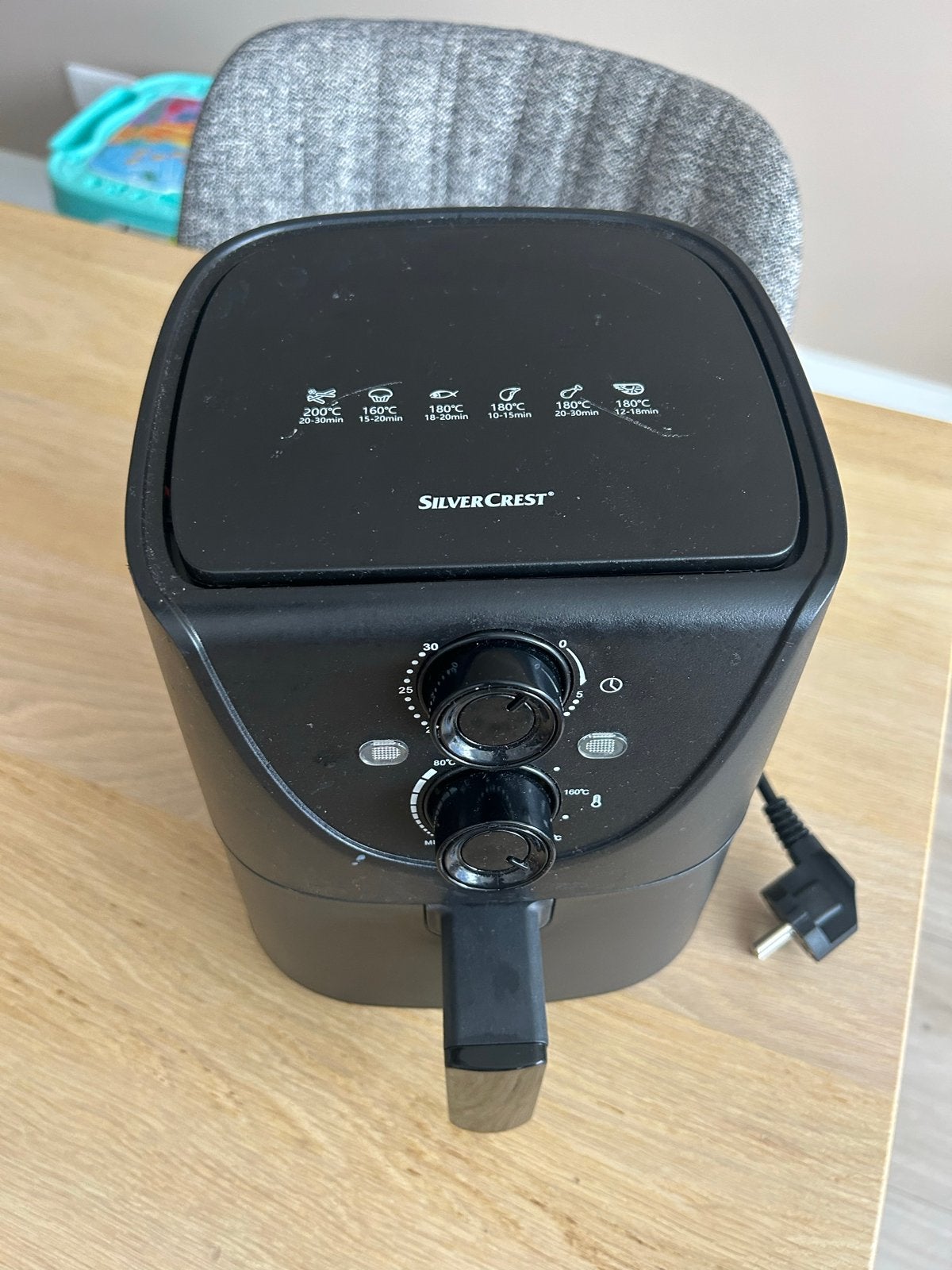 SilverCrest Airfryer - Compact en Efficiënt, Witgoed en Apparatuur, Airfryers, Zo goed als nieuw, Airfryer, Minder dan 750 gram
