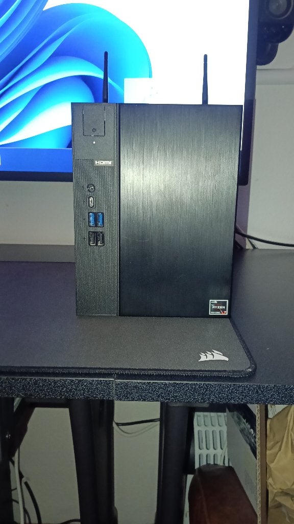 Game PC, R7 5700G, DDR4 16GB 3600Mhz, RTX 3060 12G, 2TB SSD, Computers en Software, Desktop Pc's, Ophalen, Virtual Reality, 2 TB