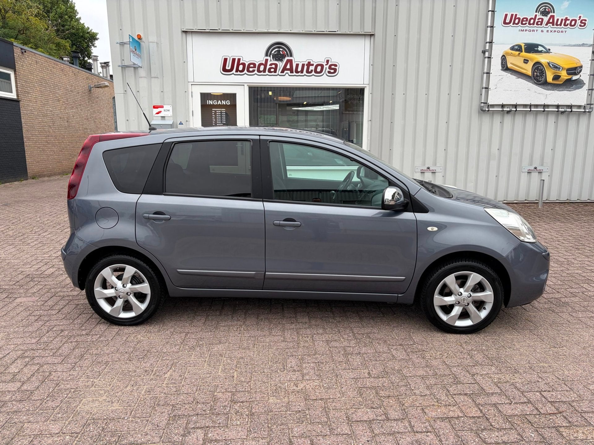 Nissan Note 1.4 Visia ZEER MOOI KM 172787 3999E, Auto's, Voorwielaandrijving, Gebruikt, 4 cilinders, Blauw