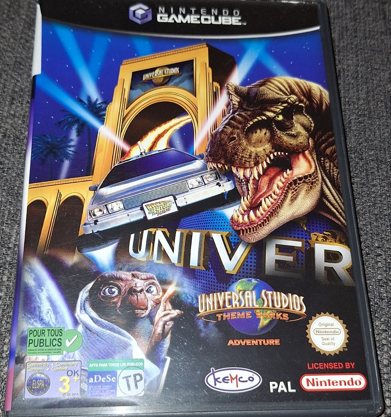 Universal Studios Theme Parks Adventure GameCube, Spelcomputers en Games, Games | Nintendo GameCube, Ophalen of Verzenden