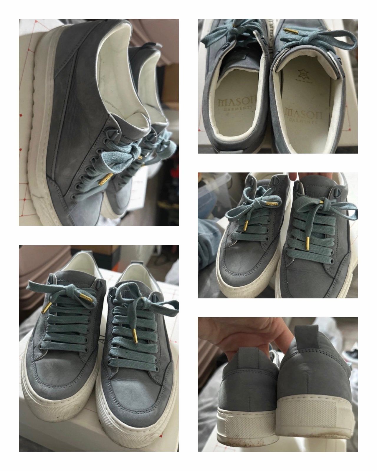 Mason Garments sneakers maat 37, Kleding | Dames, Ophalen of Verzenden, Gedragen, Grijs, Sneakers of Gympen