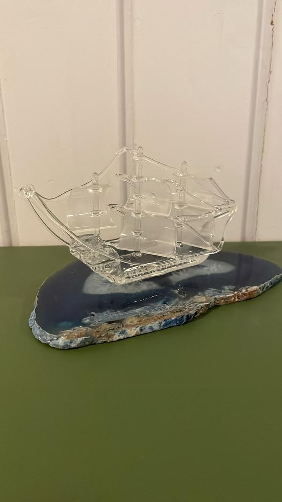 May Flower Glass in Engeland, Hobby en Vrije tijd, Modelbouw | Boten en Schepen, Ophalen of Verzenden, Zo goed als nieuw