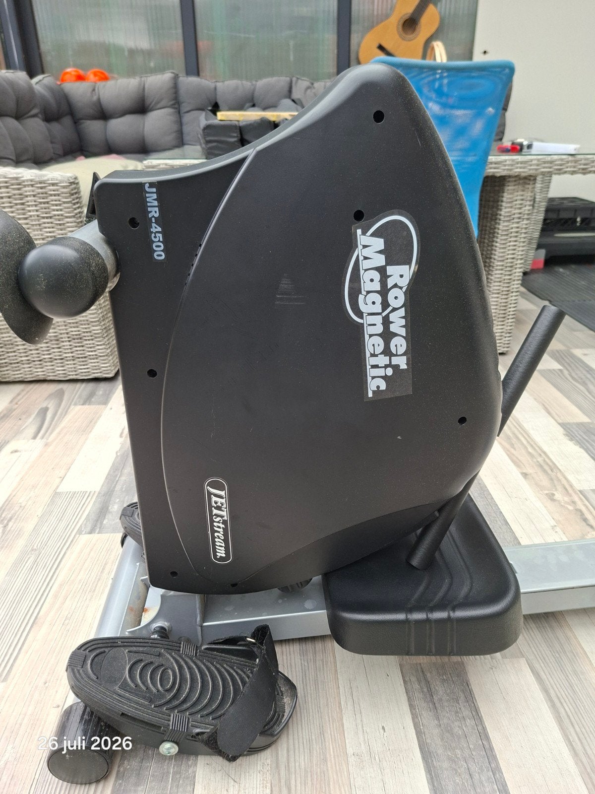 Jetstream JMR-4500 Roeitrainer - Zo goed als nieuw, Sport en Fitness, Fitnessapparatuur, Ophalen, Benen, Gebruikt, Metaal