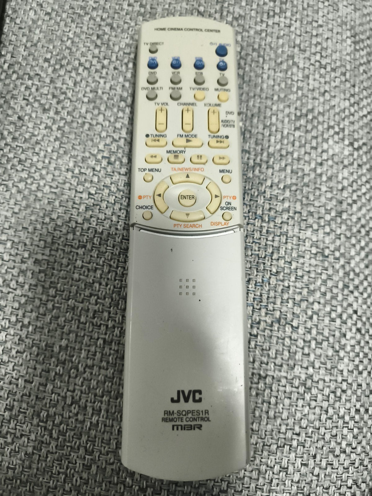 JVC RM-SQPES1R Afstandsbediening Home Cinema Control, Ophalen of Verzenden, Gebruikt, Origineel, Dvd