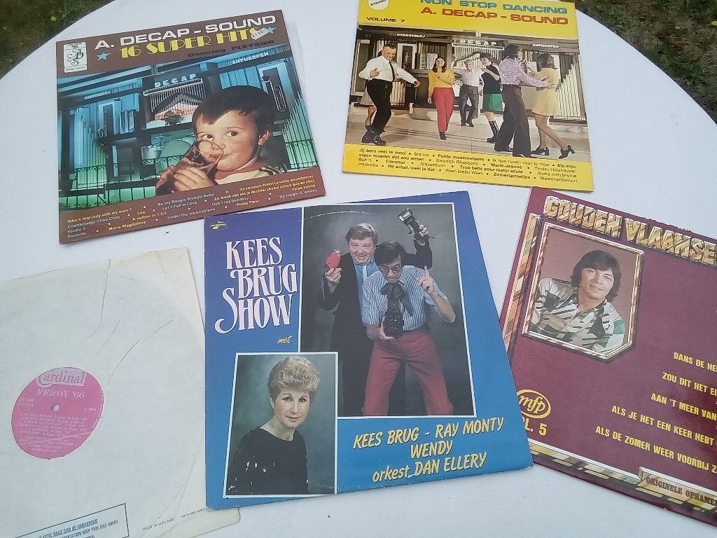 Vlaamse Lp's oa Dansorgel, Ophalen of Verzenden