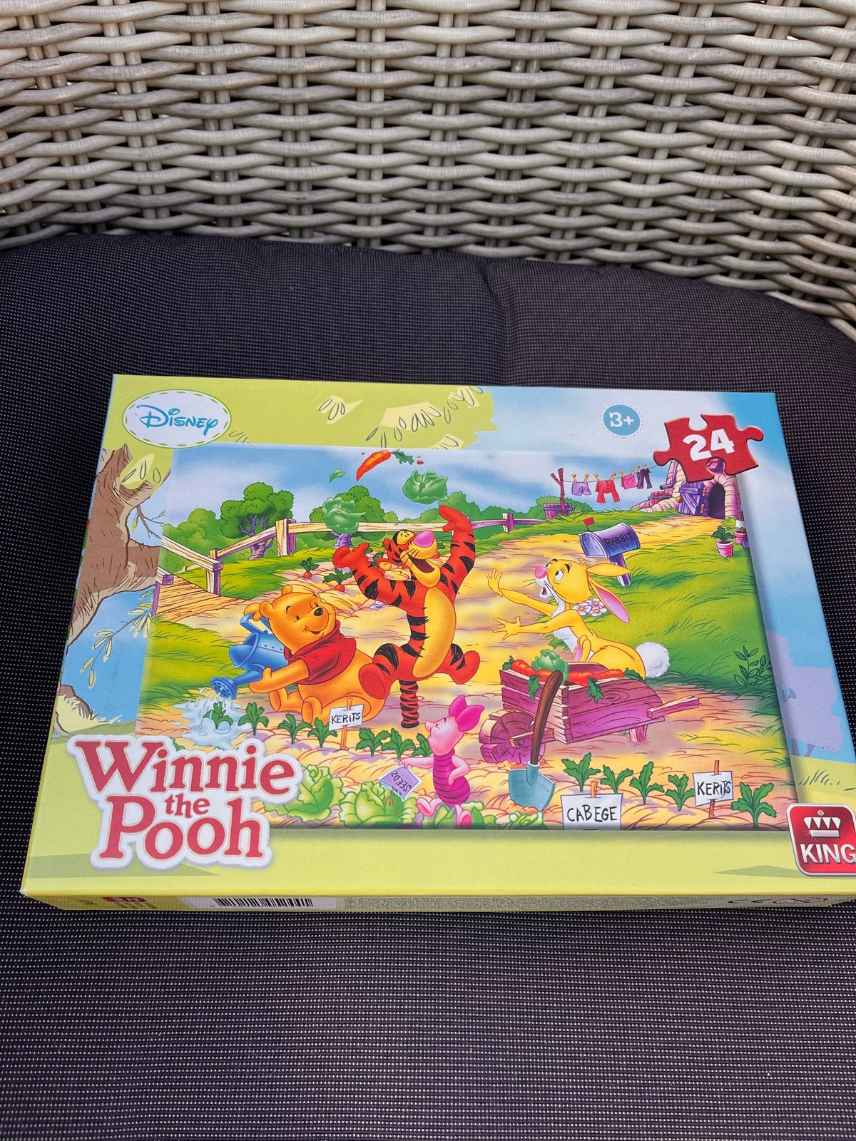 Disney Winnie the Pooh Legpuzzel 24 Stukjes, Ophalen of Verzenden, 10 tot 50 stukjes, Zo goed als nieuw, 2 tot 4 jaar