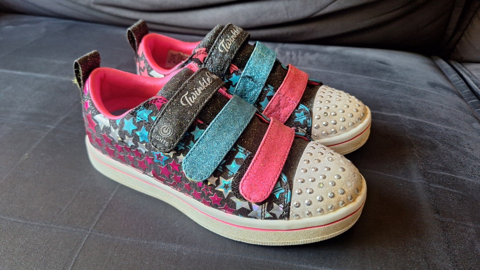 Skechers Twinkle Toes Sparkle Rayz (Maat 31), Gebruikt, Meisje, Schoenen, Skechers