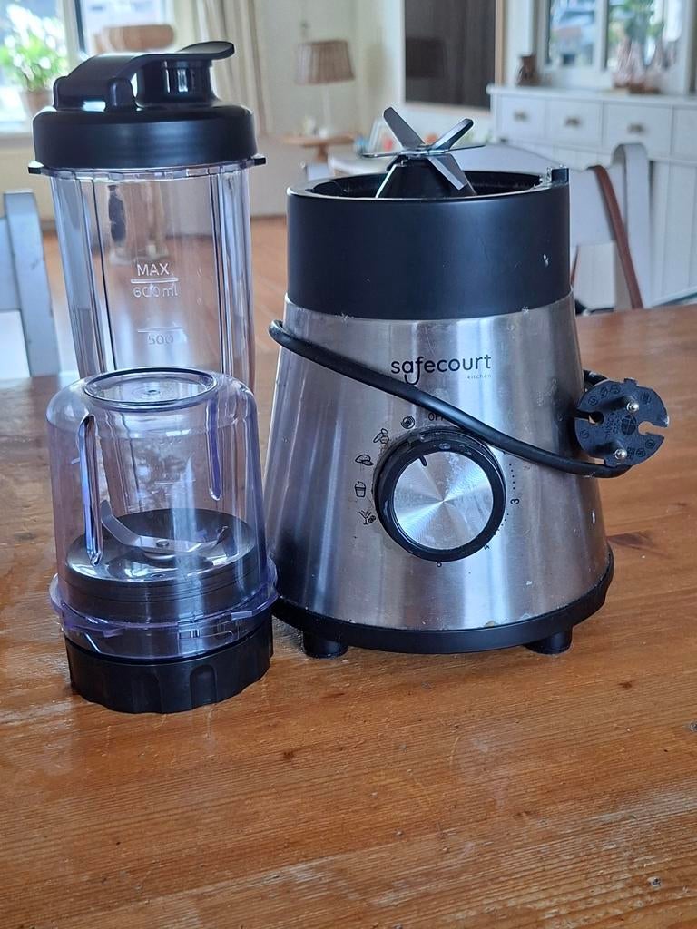 Safecourt Blender - Compacte en Krachtige Keukenmachine, Witgoed en Apparatuur, Blenders, Gebruikt, Blender, Ophalen of Verzenden