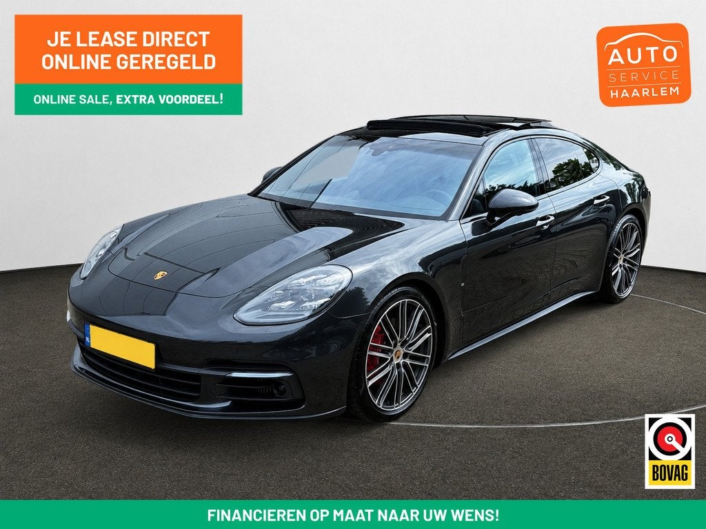 Porsche Panamera 2.9 4S 441pk NAP 73dkm Dealer Onderhouden,, Auto's, Automaat, Gebruikt, Met garantie (alle), 4 stoelen