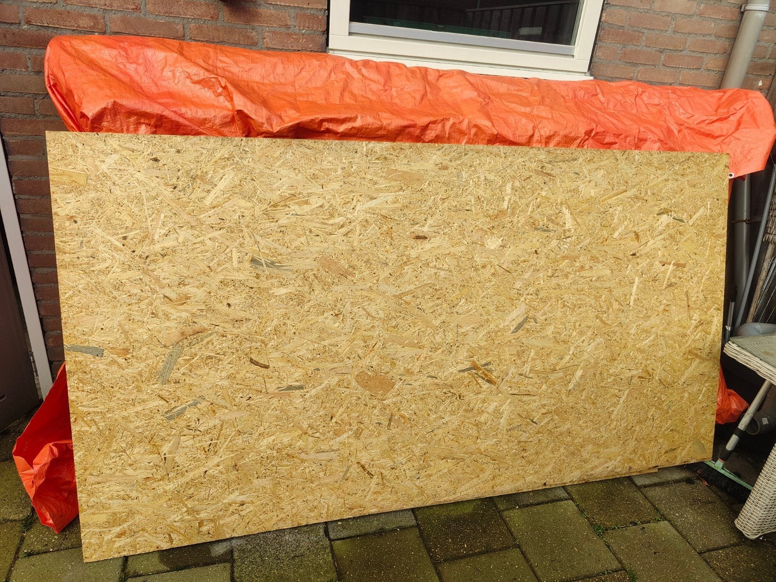 hout, Doe-het-zelf en Verbouw, Isolatie en Afdichting, Ophalen of Verzenden, Overige materialen, Minder dan 4 cm, 15 m² of meer